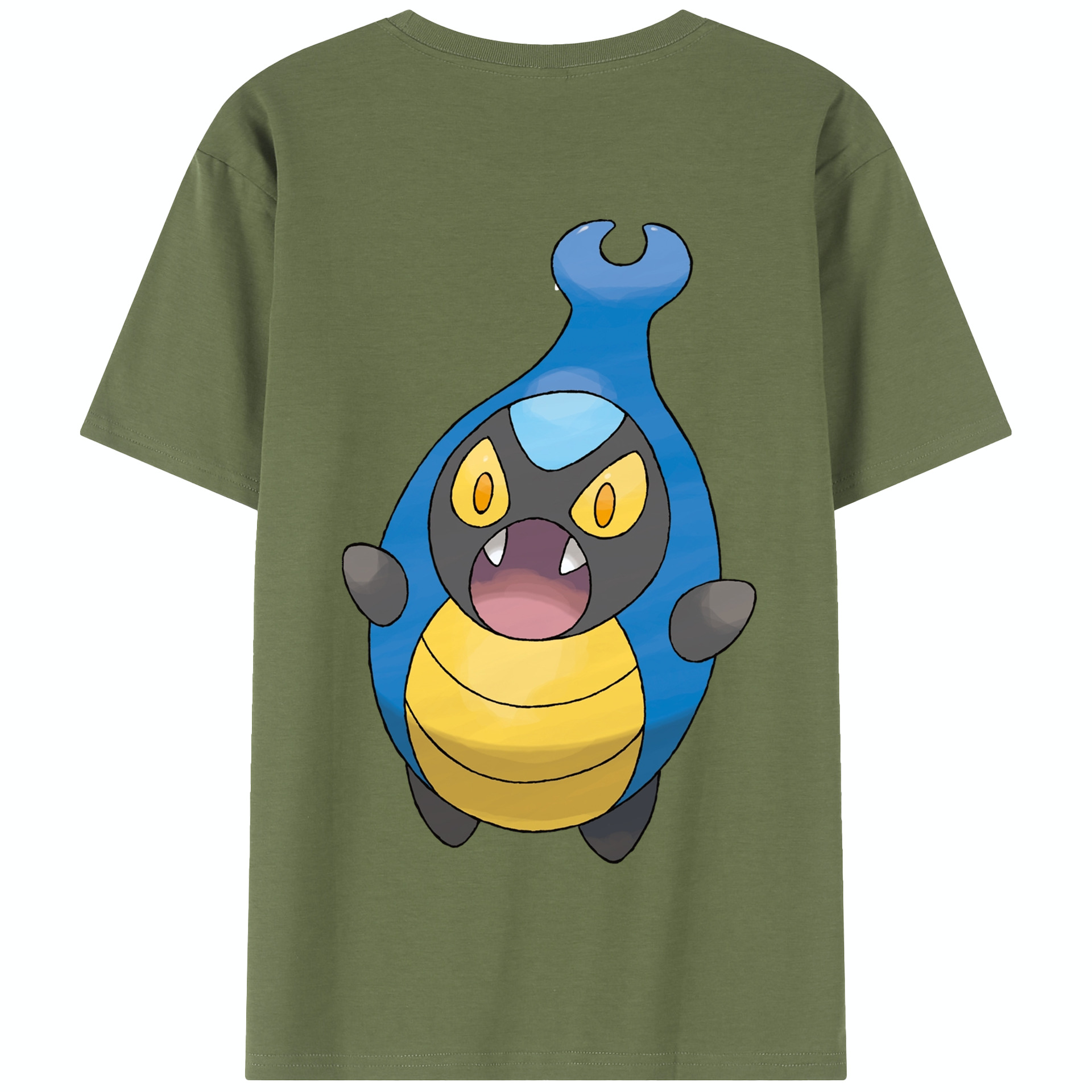 （画像用） ポケットモンスター Pokémon 綿100％半袖Tシャツ（背面プリント）